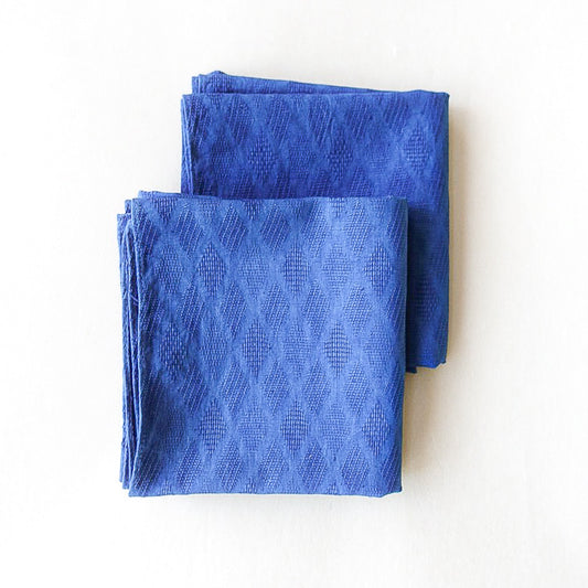 ハンカチ:菱形模様